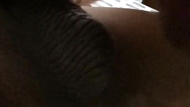 Latino Eats Beautiful Cock And Balls Warming Up A Beautiful Brunette Trans. Part 3 - 10 image