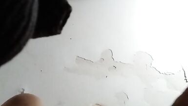 Latino Eats Beautiful Cock And Balls Warming Up A Beautiful Brunette Trans. Part 3 - 14 image