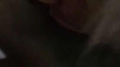 Latino Eats Beautiful Cock And Balls Warming Up A Beautiful Brunette Trans. Part 3 - 7 image