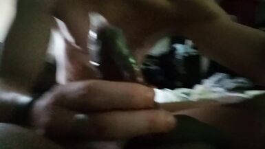 Delicious Ecuadorian Shemale Cock Eaten By Submissive Boyfriend 1 - 15 image