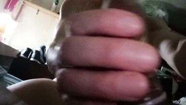 Delicious Ecuadorian Shemale Cock Eaten By Submissive Boyfriend 1 - 5 image