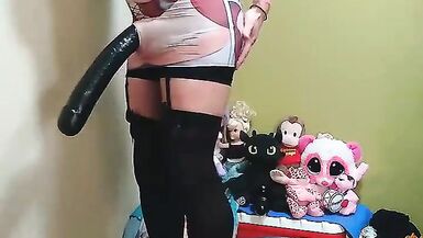 BBC Futa Kitty Mistress Doll - 8 image