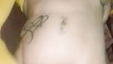 Slut creampie action