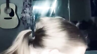 Hot Femboy Sissy Eats All His Cum - 12 image