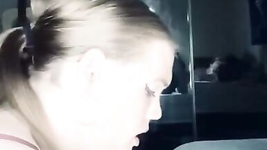 Hot Femboy Sissy Eats All His Cum - 2 image