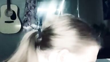 Hot Femboy Sissy Eats All His Cum - 8 image