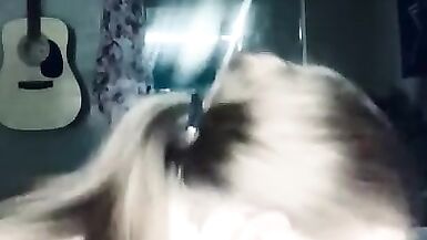 Hot Femboy Sissy Eats All His Cum - 9 image