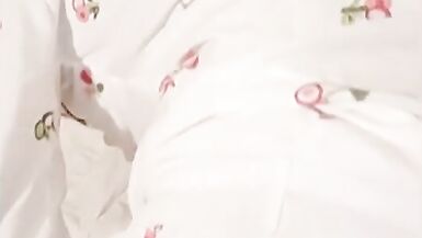 cute white kitten ladyboy masturbating her cock till she cum semen - 5 image