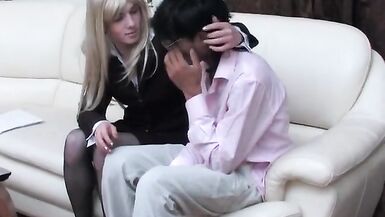 Blonde Sissy Gets Fucked - 3 image