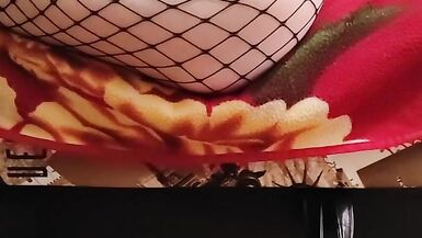 sissy faggot plays with her hole with big toys - 10 image