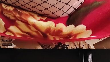 sissy faggot plays with her hole with big toys - 2 image