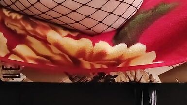 sissy faggot plays with her hole with big toys - 5 image