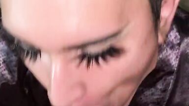 Fem Bitch Sucking & Throating Inexperienced 22 Year Old [Older Video] - 14 image