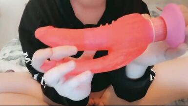 I have a shaking orgasm and moan like crazy from double penetration - 2 image