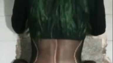 Indian shemale double penitration (dildo) - 5 image