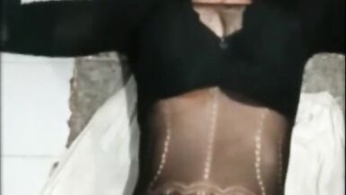 Indian shemale double penitration (dildo) - 8 image