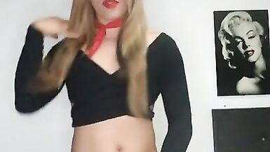 Big Cum Girl Latina Trans - 2 image