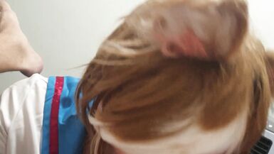 Furry Transwoman gives blowjob like a good girl - 10 image