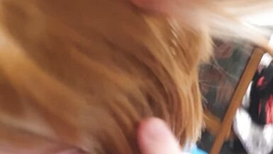 Furry Transwoman gives blowjob like a good girl - 13 image