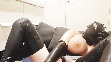 Hooded June Anal Play Dildo, Vibrator, Inflatable Butt Plug and Penis Pump - 9 image