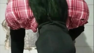 Indian shemale triple penetration (dildo) - 3 image