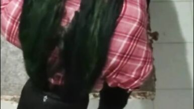 Indian shemale triple penetration (dildo) - 6 image