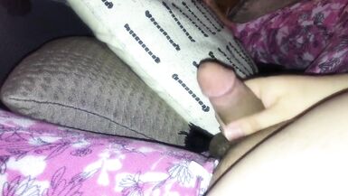 Trans BBW Rubbing Her Little Clit and Moaning - 13 image