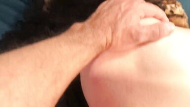 Green velvet Bareback Anal Cum Facial - 15 image