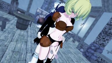 Overlord - Futa Naberal Gamma vs Futa Clementine - 3 image