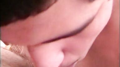 Beautiful tranny gets sucked off and filled up with a massive thick dick - 8 image