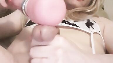 Long vibrator orgasm - 14 image
