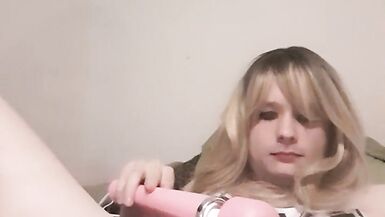 Long vibrator orgasm - 2 image