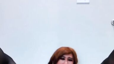 Sissy slut Bess milks herself dry - 13 image