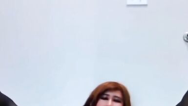 Sissy slut Bess milks herself dry - 14 image