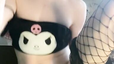 Drooling Femboy Fucked by Dragon toy - 6 image