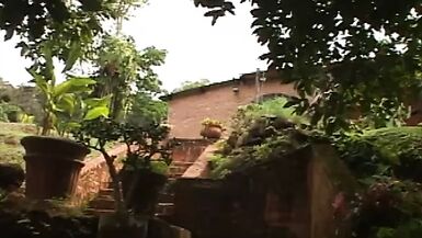 Sexy whore gets all her holes fucked and licked sexy slut pussy outside - 1 image