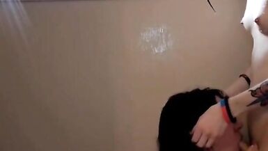 Two Trans Lesbians Give Each Other Head and Have Passionate Sex in the Shower - 2 image