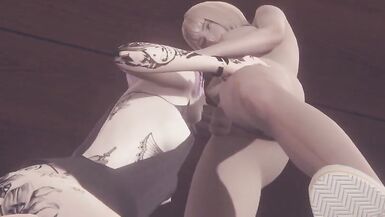 Hentai Uncensored Futanari - Alice Hardsex with futanari - 2 image