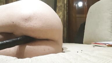 Sasha Earth tranny sissy slut solo home fucking anal ass with sex toys - 7 image