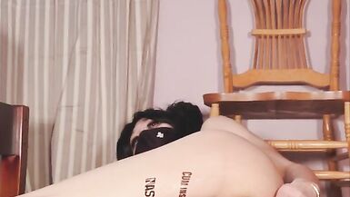 Sissy femboy trap fucks ass with multiple toys fun anal play - 8 image