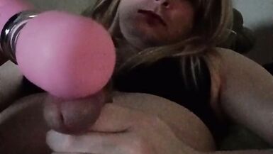 Audrey late night heart plug and cum - 11 image