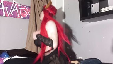 Ava Fox: COSY DEN - It's a little tight in my den tonight (FAKE BOOBS & DILDO PLAY & TRANS) - 12 image