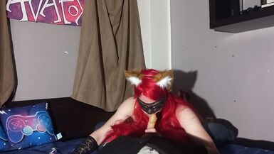 Ava Fox: COSY DEN - It's a little tight in my den tonight (FAKE BOOBS & DILDO PLAY & TRANS) - 7 image