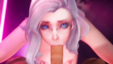 Hentai 3D uncensored Lily Subverse All sex scene - 2 image