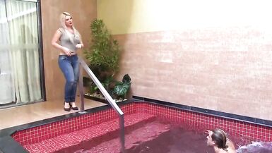 Nasty Transexual Desire without Condom - 2 image