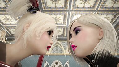 Dominante Dickgirl fucks Android-Girl, BDSM Animated Futa Story, Part 2 - 6 image