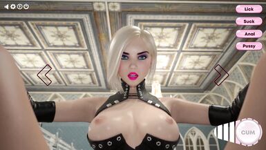 Hot Futanari Story where Dominant Dickgirl fucks Slave-Girl and Cum on Face - 10 image