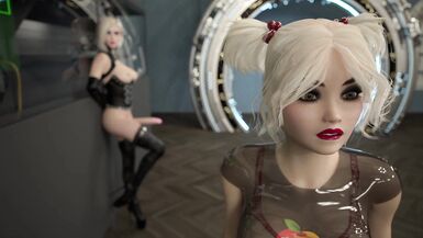 Hot Futanari Story where Dominant Dickgirl fucks Slave-Girl and Cum on Face