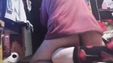 FatAss Lexis shemale and girl FUCK real good. - 7 image