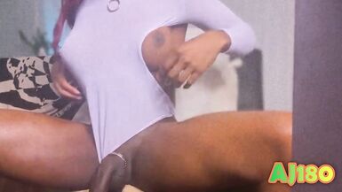 AJ180 is Your Feminine & Beautiful Black Queen, You Live To Worship Her in 4k - 8 image